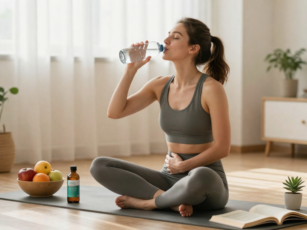 Promoting urinary health and preventing cystitis naturally with hydration and holistic wellness.
