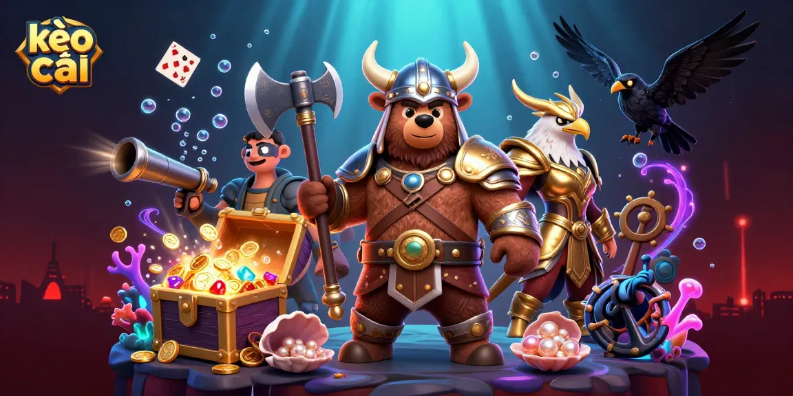 Capture winning moments with kèo nhà cái in a vibrant fantasy casino scene featuring dynamic characters.